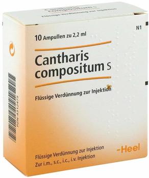 Heel Cantharis Comp. S Ampullen (10 Stk.)