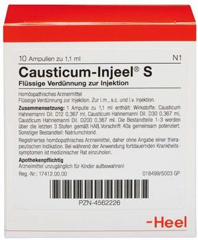 Heel Causticum Injeele S (10 Stk.)