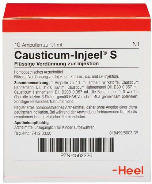Heel Causticum Injeele S (10 Stk.)