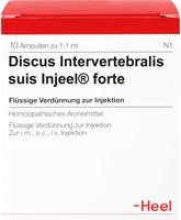 PZN-DE 00290073, Discus intervertebralis suis Injeel forte Ampullen Inhalt: 10...