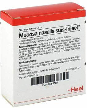 Heel Mucosa Nasalis Suis Injeele (10 Stk.)