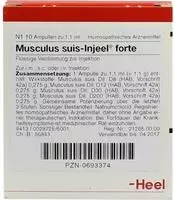 PZN-DE 00693374, Musculus suis Injeel forte Ampullen Inhalt: 10 St