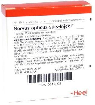 Heel Nervus Opticus Suis Injeele (10 Stk.)