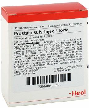 Heel Prostata Suis Injeele Forte (10 Stk.)