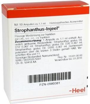 Heel Strophanthus Injeele (10 Stk.)