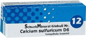 Schuck Schuckmineral Globuli 12 Calcium Sulf. D 6 (7,5 g)