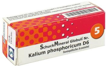 Schuck Schuckmineral Globuli 5 Kalium Phosph. D 6 (7,5 g)