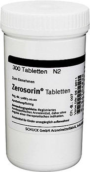 Schuck Zerosorin Tabletten (300 Stk.)