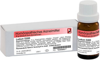 Dr. Reckeweg Ledum D 200 Globuli (10 g)