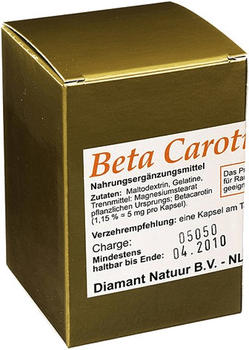 Diamant Natuur B.V. Beta Carotin Kapseln (60 Stk.)