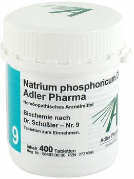 Adler Pharma Biochemie 9 Natrium Phos. D 6 Tabletten (400 Stk.)
