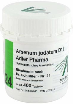 Adler Pharma Biochemie 24 Arsenum Jodat. Tabletten (400 Stk.)
