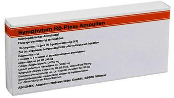 Asconex Symphytum Rö Plex Ampullen (10 x 5 ml)