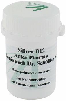 Adler Pharma Biochemie 11 Silicea D 12 Tabletten (200 Stk.)