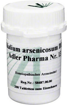 Adler Pharma Biochemie 13 Kalium Arsenicum D 12 Tabletten (200 Stk.)
