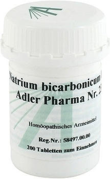 Adler Pharma Biochemie 23 Natrium Bicarbonicum D 12 Tabletten (200 Stk.)