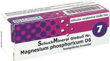Schuck Schuckmineral Globuli 7 Magnesium Phosp. D 6 (7,5 g)