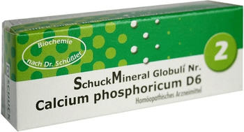 Schuck Schuckmineral Globuli 2 Calcium Phosp. D 6 (7,5 g)