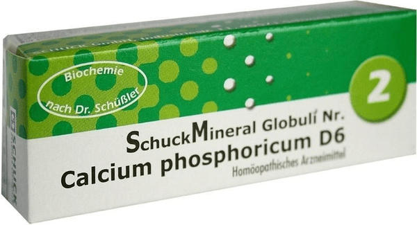 Schuck Schuckmineral Globuli 2 Calcium Phosp. D 6 (7,5 g)