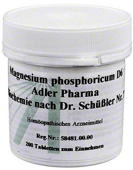 Adler Pharma Biochemie Adler 7 Magnesium Phos. D 6 Tabletten (200 Stk.)