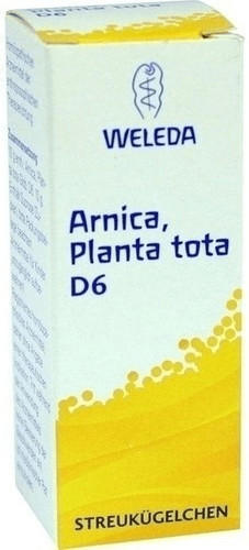 Weleda Arnica, Planta tota D6 Globuli (10 g)