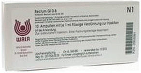 Wala-Heilmittel Rectum Gl D 8 Ampullen (10 x 1 ml)
