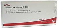 Wala-Heilmittel Formica Ex Animale Gl D 30 Ampullen (10 x 1 ml)