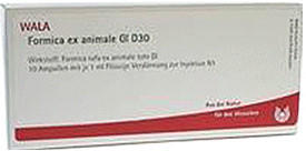 Wala-Heilmittel Formica Ex Animale Gl D 30 Ampullen (10 x 1 ml)