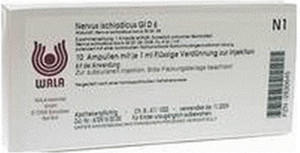 Wala-Heilmittel Nervus Ischiadicus Gl D 6 Ampullen (10 x 1 ml)