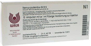 Wala-Heilmittel Nervus Pudendus Gl D 5 Ampullen (10 x 1 ml)