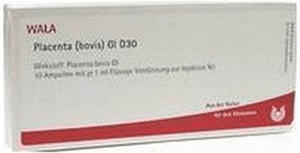 Wala-Heilmittel Placenta Bovis Gl D 30 Ampullen (10 x 1 ml)