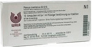 Wala-Heilmittel Plexus Coeliacus Gl D 15 Ampullen (10 x 1 ml)