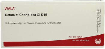 Wala-Heilmittel Retina Et Chorioidea Gl D 15 Ampullen (10 x 1 ml)