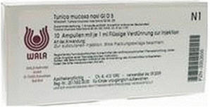 Wala-Heilmittel Tunica Mucosa Nasi. Gl D 5 Ampullen (10 x 1 ml)