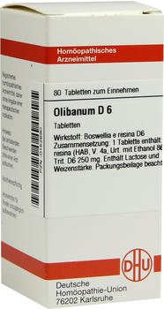DHU Olibanum D 6 Tabletten (80 Stk.)