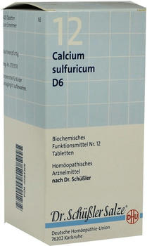 DHU Schüßler-Salz Nr. 12 Calcium sulfuricum D6 Tabletten (420 Stk.)