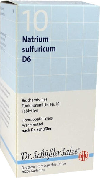 DHU Schüßler-Salz Nr. 10 Natrium sulfuricum D6 Tabletten (420 Stk.)