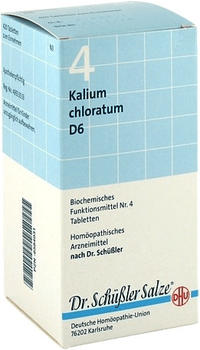 DHU Schüßler-Salz Nr. 4 Kalium Chloratum D6 Tabletten (420 Stk.)