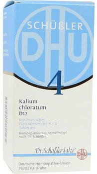 DHU Schüßler-Salz Nr. 4 Kalium Chloratum D12 Tabletten (420 Stk.)