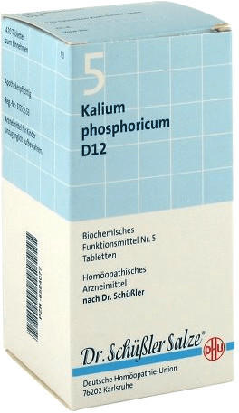 DHU Schüßler-Salz Nr. 5 Kalium phosphoricum D12 Tabletten (420 Stk.)