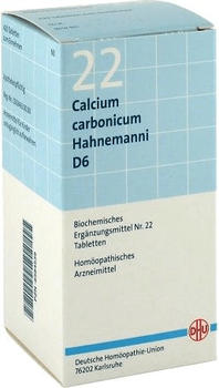 DHU Biochemie 22 Calcium carbonicum D 6 Tabletten (420 Stk.)
