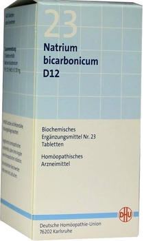 DHU Biochemie 23 Natrium bicarbonicum D 12 Tabletten (420 Stk.)