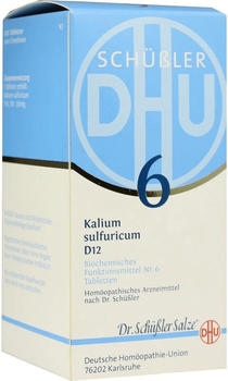 DHU Schüßler-Salz Nr. 6 Kalium sulfuricum D12 Tabletten (420 Stk.)