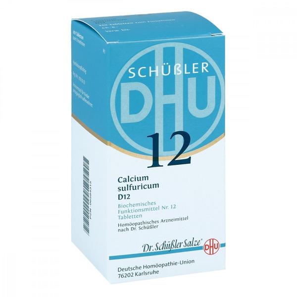 DHU Schüßler-Salz Nr. 12 Calcium sulfuricum D12 Tabletten (420 Stk.)