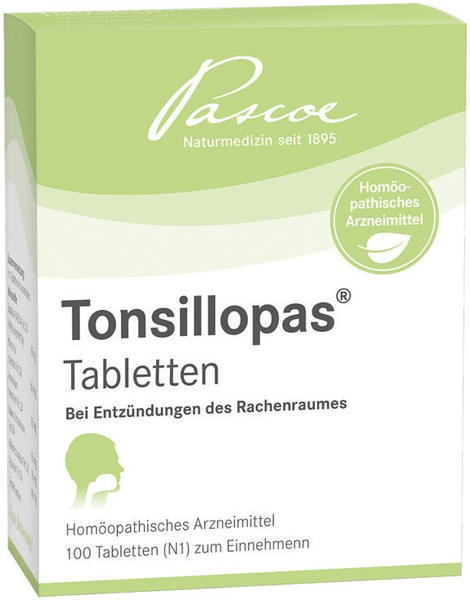 Pascoe Naturmedizin Tonsillopas Tabletten (100 Stk.)