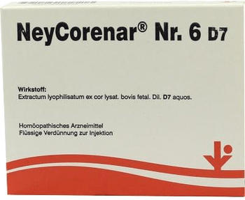 vitOrgan NeyCorenar Nr. 6 D 7 Ampullen (5 x 2 ml)