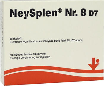 vitOrgan NeySplen Nr. 8 D 7 Ampullen (5 x 2 ml)