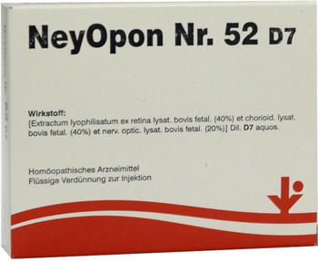 vitOrgan Neyopon Nr.52 D 7 Ampullen (5 x 2 ml)
