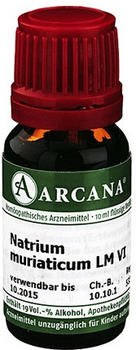 Arcana Natrium Muriat. Lm 6 Dilution (10 ml)