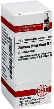 DHU Zincum Chloratum D 12 Globuli (10 g)